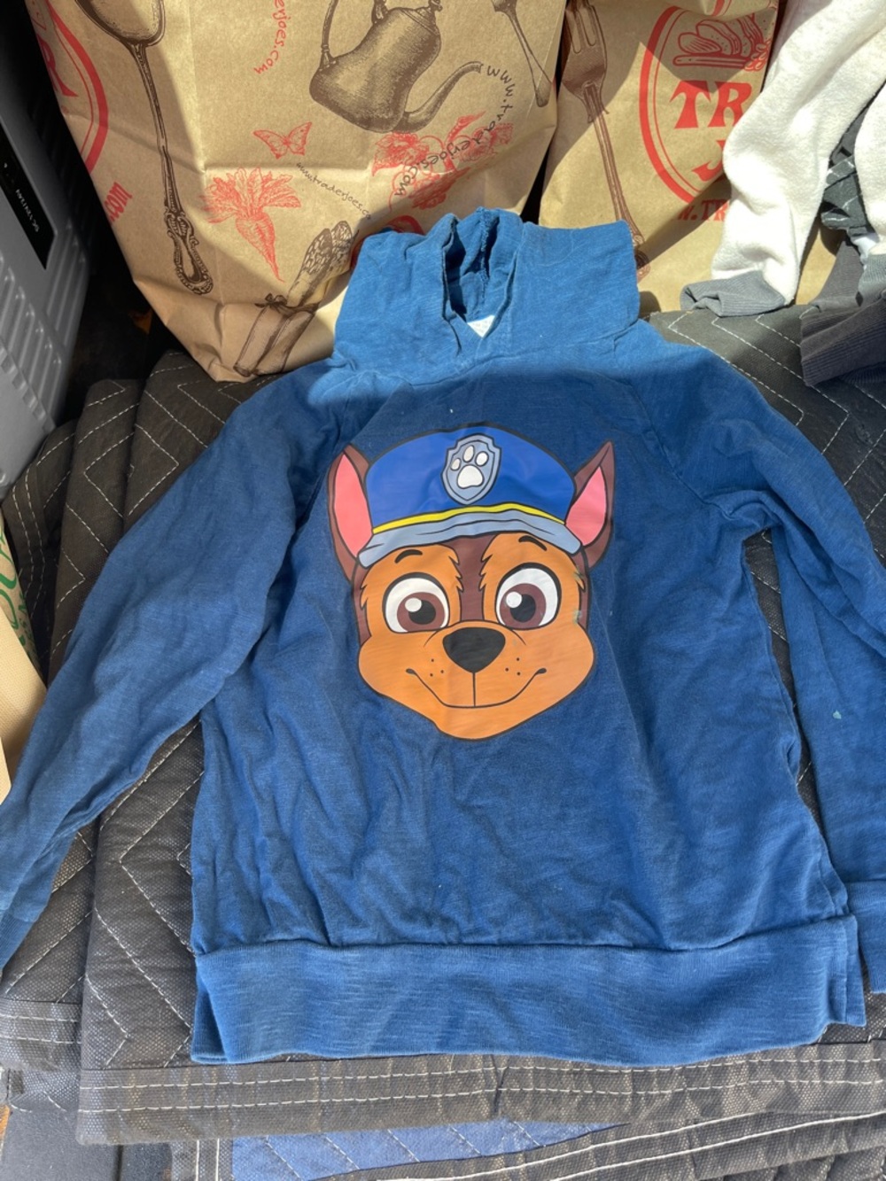 Kids Blue Paw Patrol Chase Pullover Sweatshirt